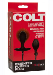 Colt Weighted Pumper Plug Sex Toy