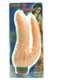 OVER & UNDER 7 INCH DOUBLE DONG FLESH Adult Sex Toy