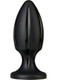 Platinum Silicone The Rocket Anal Plug Black 4.5 Inch by Doc Johnson - Product SKU CNVEF -EDJ -0103 -30 -3
