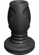 The Stretch Black Small Butt Plug by Doc Johnson - Product SKU CNVEF -EDJ -0103 -52 -3