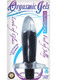 Orgasmix Gels Buttplug Waterproof Black 4.5 Inch Sex Toy
