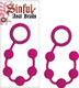 Sinful Anal Beads Pink Best Adult Toys