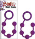 Sinful Anal Beads Purple by NassToys