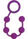 Sinful Anal Beads Purple by NassToys - view 2