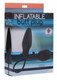 XR Brands Inflatable Butt Plug Black - Product SKU CNVEF-EXR-LE650