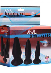 Trinity Silicone Butt Plug Kit - Set 3 Best Sex Toys