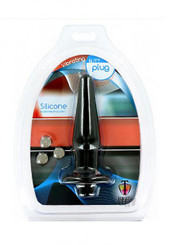 T4m Silicone Anal Plug Small Black by XR LLC