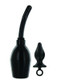Clean Stream Enema Bulb And Plug Silicone Black by XR Brands - Product SKU CNVEF -EXR -AB488