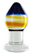 Pranava Derriere Plug Glass by XR Brands - view 2