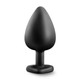 Temptasia Bling Plug Large Black by Blush Novelties - view 2