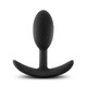 Luxe Wearable Vibra Slim Plug Small Black by Blush Novelties - view 2