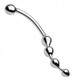 Curved Metal Anal Dildo Wand Best Adult Toys