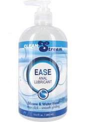 Clean Stream Ease Hybrd Anal Lube 16.4oz Adult Toy