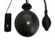 Vibro Inflatable Anal Plug Black by XR Brands