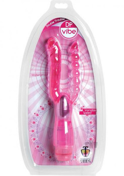 Trinity Double Trouble DP Vibe Pink Sex Toy