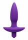 Aria Petite Vibrating Anal Plug Purple by XR Brands - view 2