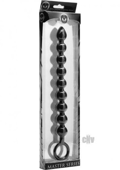 Pathicus Nine Bulb Silicone Anal Wand Black Best Sex Toy