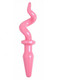 Piggy Tail Anal Plug Pink Sex Toys