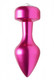 Solitaire Gem Accented Aluminum Anal Plug by XR Brands - view 2