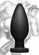 Tom of Finland XXL Silicone Anal Plug Black by XR Brands