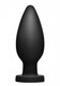 Tom of Finland XXL Silicone Anal Plug Black by XR Brands - Product SKU CNVEF -EXR -TF1766