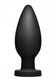 Tom of Finland XXL Silicone Anal Plug Black by XR Brands - view 2
