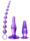 Amethyst Adventure 3 Piece Anal Toy Kit by XR Brands - Product SKU CNVEF -EXR -AE541