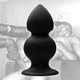 Tom Of Finland Weighted Silicone Anal Plug Black Sex Toys
