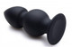 XR Brands Tom Of Finland Weighted Silicone Anal Plug Black - Product SKU CNVEF-EXR-TF1373