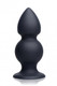 Tom Of Finland Weighted Silicone Anal Plug Black by XR Brands - view 2