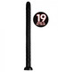 19 inches Hosed Spiral Anal Snake Black by XR Brands - view 2