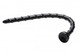 Hosed 18 Inches Swirl Thin Anal Snake Black by XR Brands - view 3