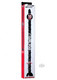 Hosed 18 Inches Swirl Thin Anal Snake Black by XR Brands - view 4