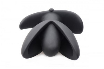 Sprouted 10X Mode Rechargeable Silicone Anal Plug by XR Brands