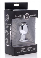 Ms Small Abyss Hollow Anal Plug Steel Sex Toy