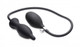 Dark Inflator Silicone Inflatable Anal Plug Black by XR Brands - view 2
