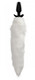 Vibrating White Fox Tail Slender Anal Plug by XR Brands