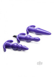 The Frisky Thrill Trio Purple Anal Set Sex Toy For Sale