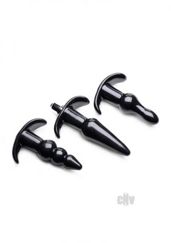 Frisky Thrill Trio Noir Anal Set by XR LLC
