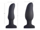 XR Brands 10X Inflatable Vibrating Curved Silicone Anal Plug - Product SKU CNVEF-EXR-AG304