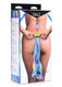 Rainbow Unicorn Tail Anal Plug by XR Brands - view 4