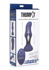 Thump It Slim Curved Plug Adult Sex Toys
