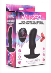 Whisperz Voice Active Prostate Black Best Adult Toys