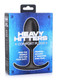 The Hh Silicone Weighted Anal Plug Lg Black Sex Toy For Sale