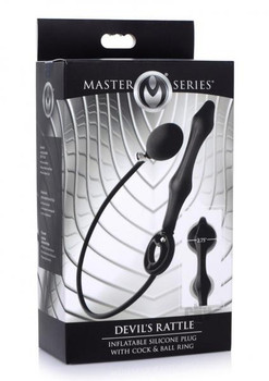 Ms Devils Rattle Inflate Plug/ring Sex Toys