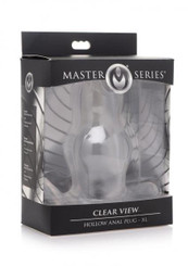 Ms Clear View Hollow Anal Plug Xl Best Sex Toys
