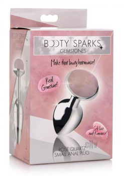 The Booty Sparks Rose Quartz Gem Sm Plug Sex Toy For Sale
