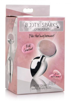 Booty Sparks Rose Quartz Gem Sm Plug Adult Sex Toy