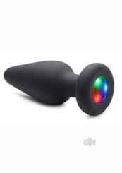 Booty Sparks Silicone Light-up Plug Md Sex Toys