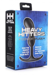 The Heavy Hitters Comfort Plugs 5.5 Black Sex Toy For Sale